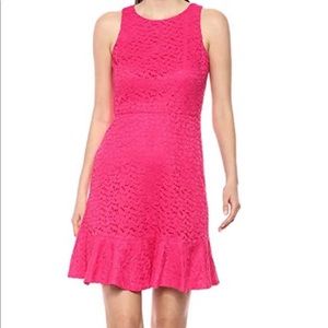 Nine West Women's Sleeveless Dress with Ruffle